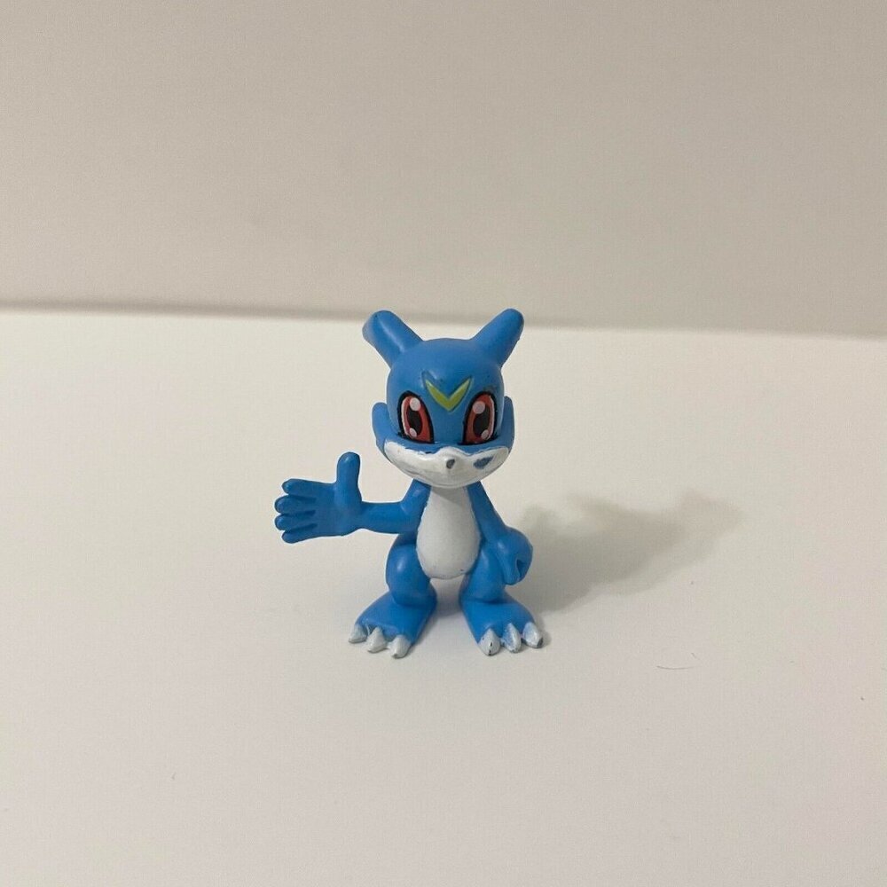 2000 Bandai Digimon Mini Figure Veemon 1 Inch Tall Digital Monsters
